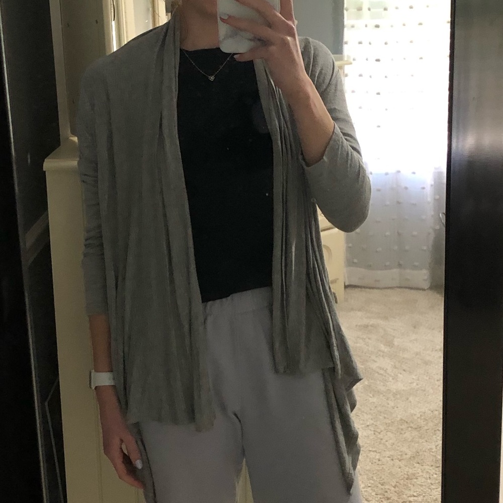 Grey Cardigan